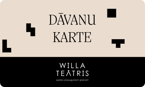 Dāvanu kartes "Willa teātris" logotips