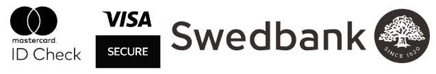Mastercard ID Check, Visa Secure, Swedbank